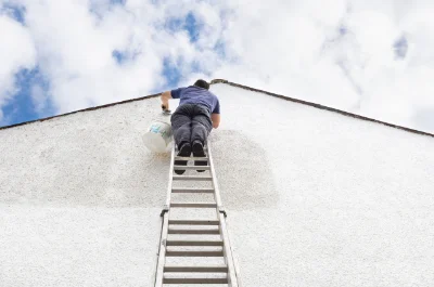 Peinture extérieure à Marie — façades et ravalement
